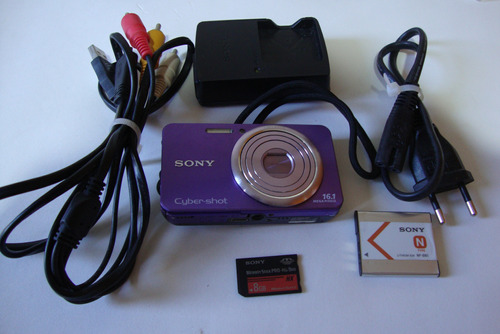 Camera Sony Digital - Modelo Dsc W570 - 16.1 Mp - Beleza