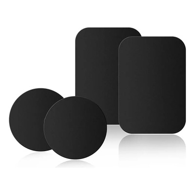 4 Pcs Láminas Metálicas Para Teléfono Soportes Magnéticos