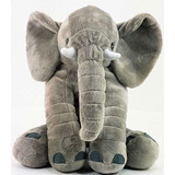 Elefante Almofada De Pelúcia Para Bebê 60 Cm Macio E Fofinho