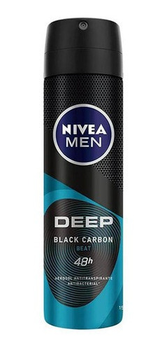 Antitranspirante Antibacterial Nivea Men Deep Beat 150ml