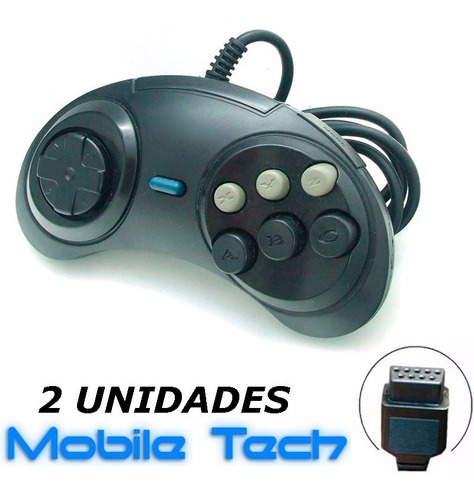 2 Controles Joysticks Para Mega Drive Master System Sega G25