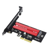 Adaptador De Disco M2 Nvme A Puerto Pcie 4.0 X4 64gbps