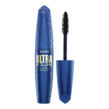 Mascara Ultra Volumen 10g A De Prueba Agua Avon Color Negro Intenso