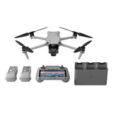Drone Dji Fly More Combo Rc2 Air 3 2023 Com Dual Câmera 48mp Cinza 3 Baterias