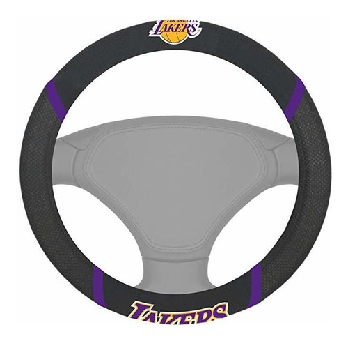 Dirección Fanmats 14795 Nba Los Angeles Lakers De Poliéster 