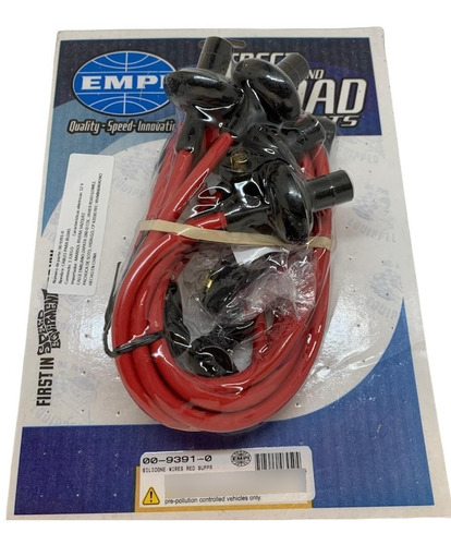 Empi Set Cables Para Bujia Rojo 8mm Vocho,combi