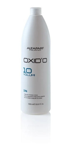 Oxidantes Alfaparf - Água Oxigenada 10 Vol1 Litro