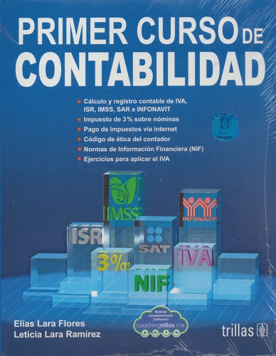 Primer Curso De Contabilidad Elías Lara Trillas !original!