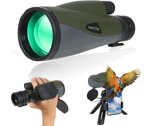 Telescopio Monocular Para iPhone 10-20x60 Zoom - Monoscopio 