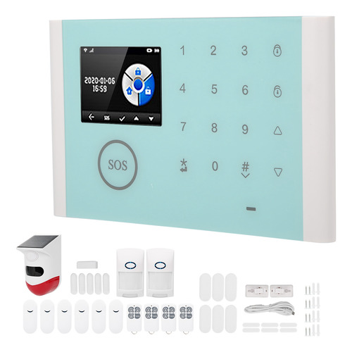 Kit De Sensor Wifi De Alarma Para Puerta Y Ventana, Sistema