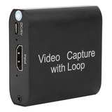 Hdmi Video Capture Recorder Juego Hd Live Usb Para Loop