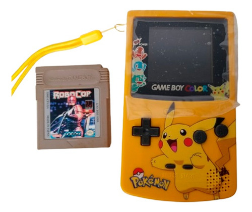  Game Boy Color Con Carcasa De Pikachu Y Pantalla Ips 