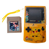  Game Boy Color Con Carcasa De Pikachu Y Pantalla Ips 