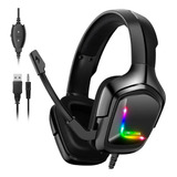 Audifonos Gamer Onikuma K20 Black Led