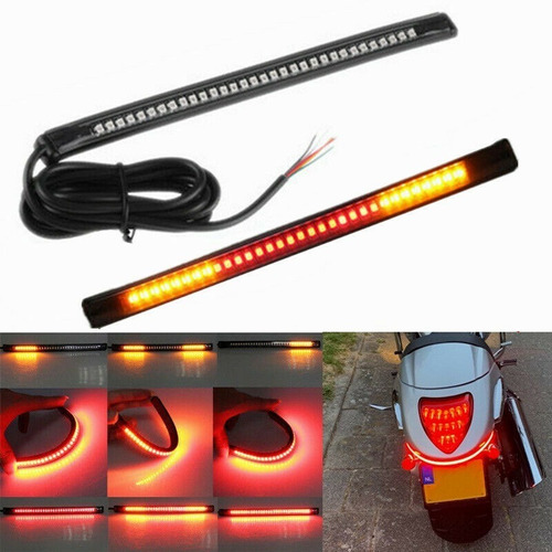 X2 Tira Led Malla Delgada Luz Universal Custom Chopper 48led