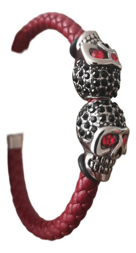 Pulsera Calavera Tipo Bomberg