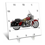 Reloj De Mesa Que Representa Harleydavidson Y 174; Motocicle