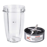 Combo Cuchilla+ Vaso De 24 Oz Para Nutribullet