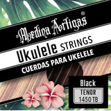 Encordado Ukelele Medina Artigas Black Tenor