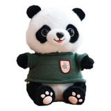 Muñeco De Peluche Panda Rojo De Dibujos Animados