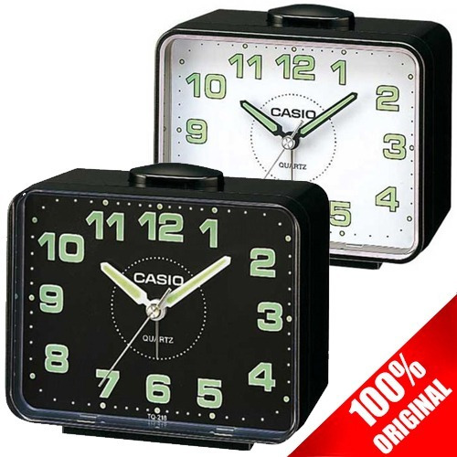 Reloj Casio Tq218 Despertador Luz Led Fluorescente