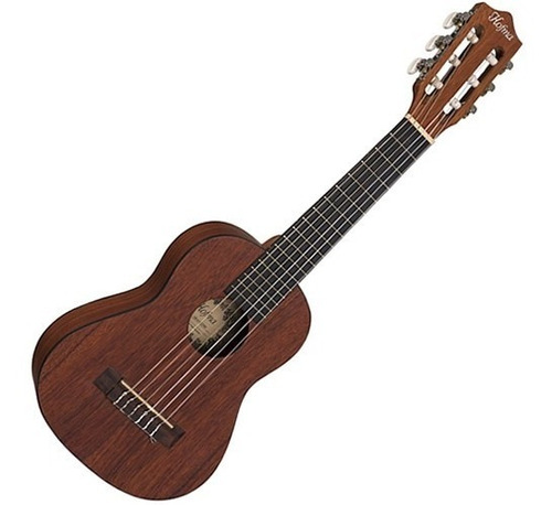 Guitalele Ukulele Hofma Baritono Nylon Acústico Stnt Gk6m