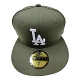 Gorra Dodgers Verde Militar 59fifty New Era Original 