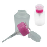 2un Porta Acetona Com Dosador Para Manicure 60ml E 150m