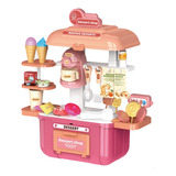 Tienda De Postres 2 En 1 Maleta Cocinita Infantil Alto 42cm 