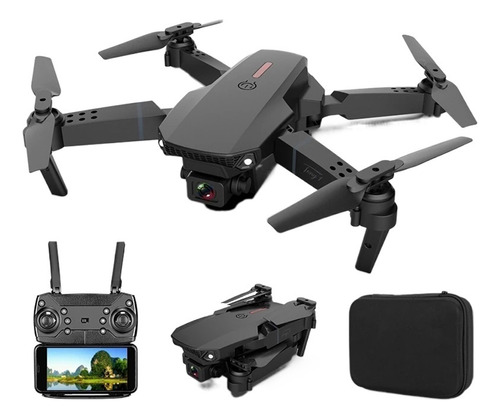 E88 Pro Drone 4k Profesional Hd 4k Rc Airplane Dual-camera,