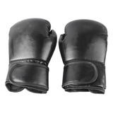 Guantes De Boxeo Negros Para Saco De Boxeo De 8 Oz, Cómodos