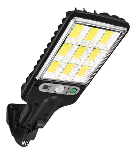 Lampara Reflector Led Con Panel Solar Exterior 30w + Control