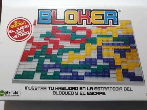 Bloker - Nupro - Juego De Mesa Estartegia  - Simil Tetris