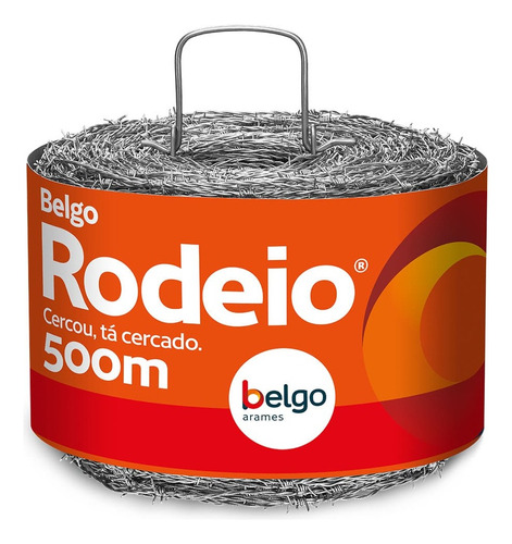 Arame Farpado Rodeio 500m 350kgf Belgo