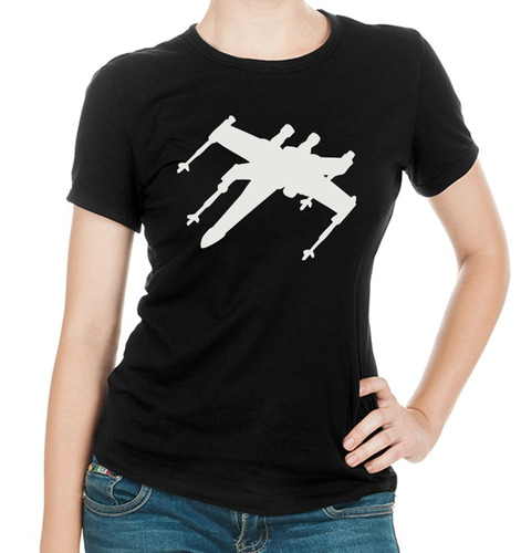 Geniales Camisetas Dama Star Wars Guerra Galaxias