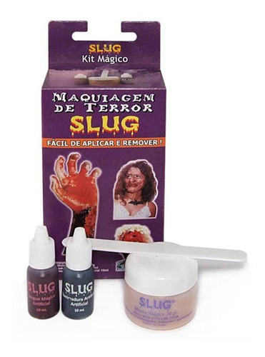 Kit Mágico Slug  Sangue, Queimadura E Massa 