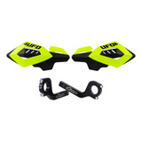 Cubre Puños Ufo Universal Motocross Amarillo Neon