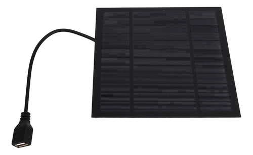 5w Mini Panel Solar Powered Usb Ventilador Ventilador Banco