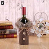 Funda Para Botella De Vino, Regalo De Navidad, Paquete De Ch