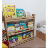 Biblioteca Organizador De Libros Librero Montessori Paraíso