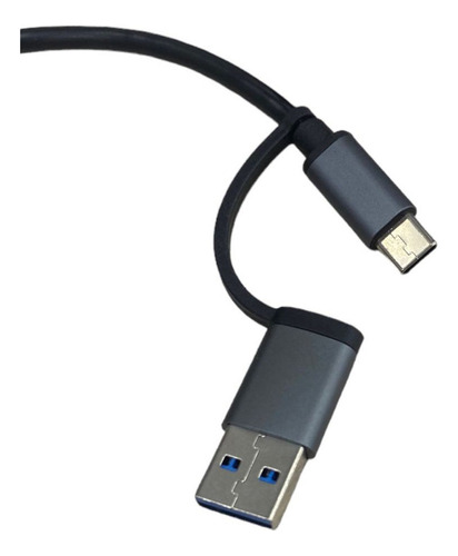 Convertidor Otg - Usb Multipuerto Typec Y Usb 4 Puertos