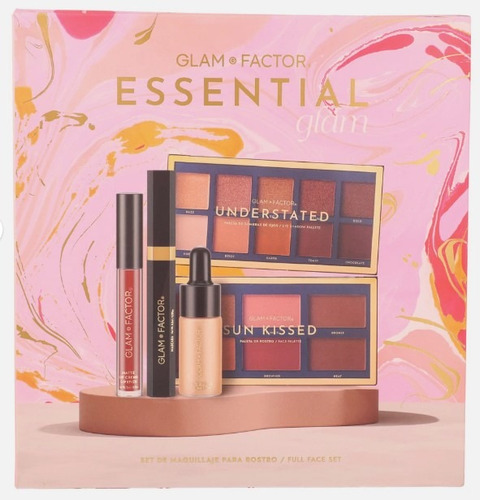 Regalo Mamá Set Maquillaje Essential Glam 5 Artículos 