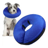  Collar Isabelino Inflable Protector Perros Gatos