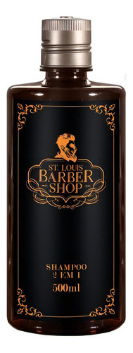 Shampoo 2 Em 1 Masculino St.louis Barber Shop 500ml Fiorenci