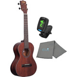 Ukulele Tenor De Caoba Maciza Acabado Satinado Kasmht, ...