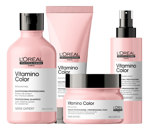 Kit Completo Vitamino Color Serie Expert Loréal Pro