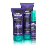 Shampoo 240ml + Cond. 200ml + Tônico 60ml - Lowell Dynamic