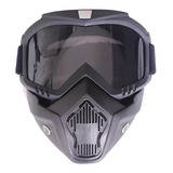 Máscara Óculos Motociclista Motocross Moto Capacete Bike