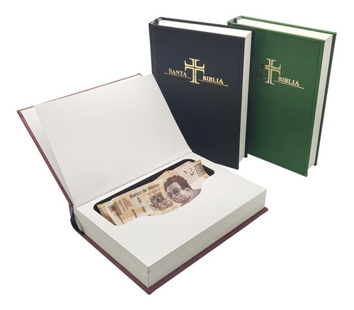 Biblia De Seguridad Para Esconder Dinero, Joyas, Usb