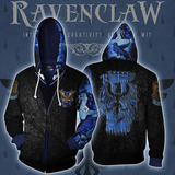 Sudaderas De Pareja De Moda Harrypotter Ravenclaw Uniformes